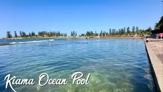 Beautiful KIAMA OCEAN POOL in South Coast NSW, Australia