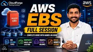 AWS EBS Full Course | Complete Amazon Elastic Block Store Tutorial | EBS Volumes & Hands-On Demo