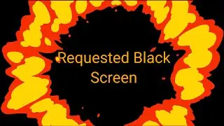 Fire Effect Black Screen 1080p 60fps / Greenscreen HD for Vlogs