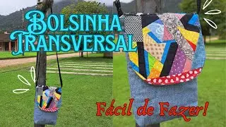 EASY TO MAKE CROSS BAG! SECRETS TO MAKE YOUR PIECE MORE CHIC!