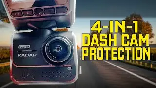 Tiesfong A7WB Dash Cam x3 with Radar Protection