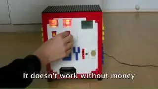 LEGO candy machine