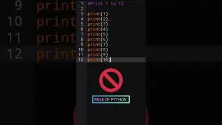 Rule in python ☯️ 