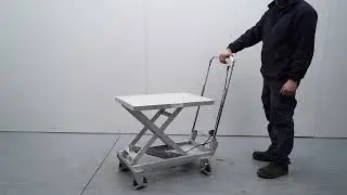 Referencia: 10158 / Mesa elevadora manual ALUMINIO 100 kg