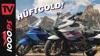 Zu dick für Kehren?! BMW K1600 GT vs. Honda GL1800 Goldwing im Alpen-Vergleichs-Test 2022