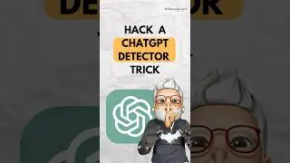 🔥🔎 HACKING “ChATGPT Detector” with this simple trick ❌💻