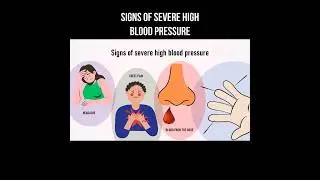 Signs of severe high blood pressure #hypertension #highbloodpressure #bloodpressure #cardiovascular
