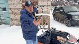 Первый запуск буксировщика.  ( мои советы для новичков )
