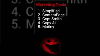 Best Marketing AI tools | #shorts