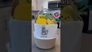 putting together my baby’s first Easter Basket 🥹🐣 