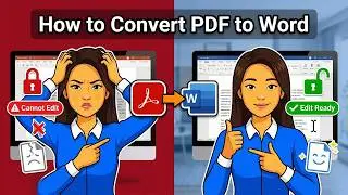 FREE How to Convert PDF to Word