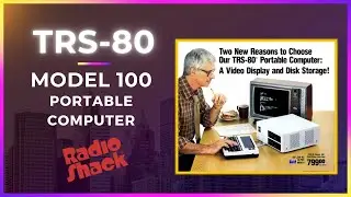 Tandy's First Portable: The TRS-80 Model 100 #SepTandy
