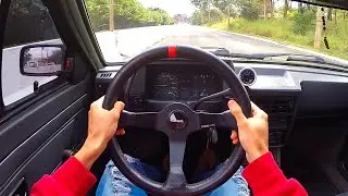 ACCELERATING GOL AP 1.6 WITH SPORTY EXHAUST!