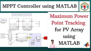 MPPT Simulation in MATLAB | MPPT MATLAB Code | InC MPPT code explaination