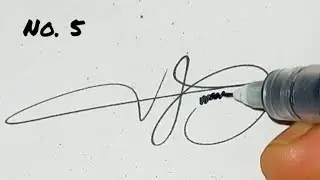 A letter signature #signaturestyle #signatureideas