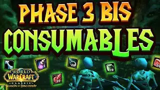 WoW SoD Phase 3 prep: GAME-CHANGING CONSUMABLES list