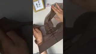 Ultra-thin classic brown crotchless pantyhose 