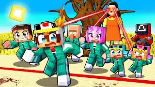 J’ai Participé au Vrai SQUID GAME sur Minecraft !