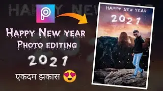 Happy New Year 2021 Special photo editing Tutorial | New year photo editing - Archit Editz
