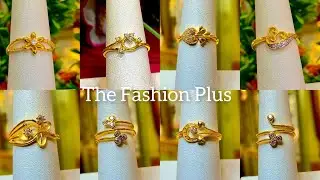 22k Light-Weight Gold Ring Designs with Weight & Price @TheFashionPlus