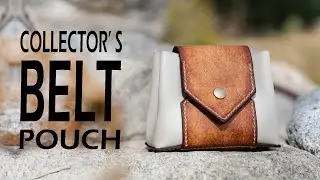 How to Make The Collector's Belt Pouch | PDF Leather Crafting Pattern