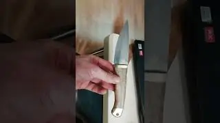 Наткнулся на давным давно дарёный клинок и решил довести его до ума.