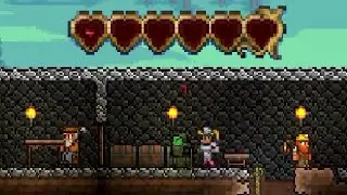 Just Noob Hardcore Terraria Things..