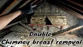 Chimney breast removal time lapse