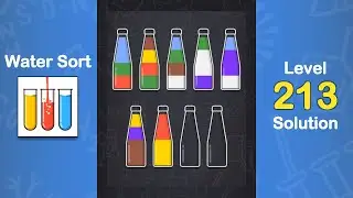 Water Sort Puzzle Solution - Level 213
