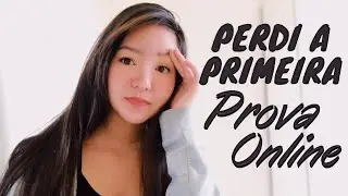 ROTINA DE ESTUDOS NA QUARENTENA 🦠 😷 - O DIA QUE PERDI A PRIMEIRA PROVA ONLINE