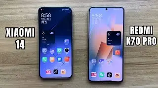 REDMI K70 PRO vs XIAOMI 14 | SPEED COMPARISON