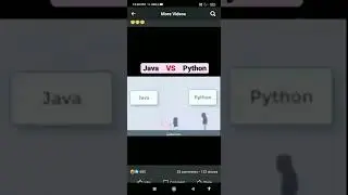 Java VS Python | 