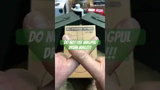 Do not use Magpul Drum Mag!!! unless you have one of these #magpul #maglula #2a #gun