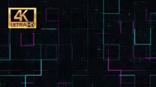 4K Free Technical Circuit Overlay Motion Graphics