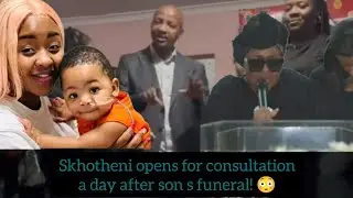 Gogo Skhotheni & Monde goes back to work a day after burying the son Monde JR, her dad reveals why!