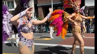 Asakusa Japan 2024浅草サンバカーニバルパレードコンテスト S2リーグ IMPÉRIO DO SAMBA
