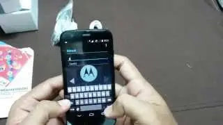 Unboxing Moto G