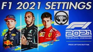 F1 2021 Wheel Settings - FFB, Calibration and Button Layout - PS4 / PS5