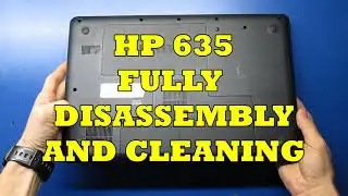 HP 635 Fully Disassembly And Cleaning