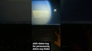 Delete permanently any folder shortcut key #laptop #shortcut #trendingshorts #shorts #delete #folder