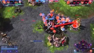 Kill the core! - Heroes Of The Storm funny moments in Quick Match