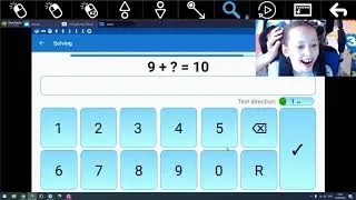 Math #6 Катя делает уроки глазами