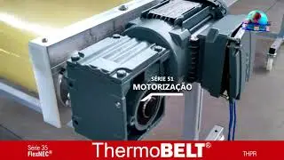 ThermoBELT® THPR - Transportador Industrial Sistema Modular Geração 2 FlexNEC® - PlasNEC®
