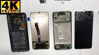 Huawei P Smart 2019 - Disassembly LCD Replacement / Замена Экрана Разборка