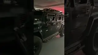 The new black hummer h2 rock is back