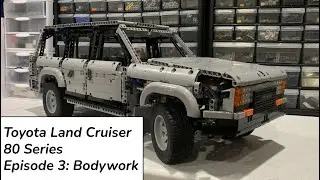 LEGO Toyota Land Cruiser 80 Series | Episode 3: Building the Bodywork