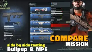 Bullpup & MP5 - Side by Side WEAPONS TESTING - Ghost Recon Breakpoint 2K