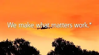 We make what matters work.* | Industrial Sector