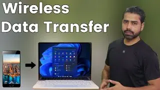 Wireless Data Transfer Android to PC & PC to Android Phone | Transfer Files Wirelessly.