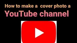 How to make a cover photo?? ( SJ  tech tips)